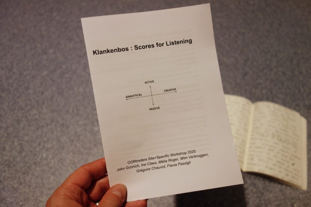 Klankenbos: Scores for Listening
