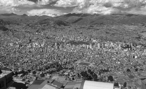 La Paz Teleferic view