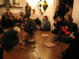 murmer - jgrzinich performance at entropia gallery Wroclaw, Poland