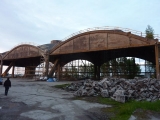 renovation of the historic seaplane hangar in Tallinn