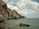 analog film photo: Black sea coast