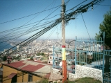 analog photo taken in Valparaiso Chile